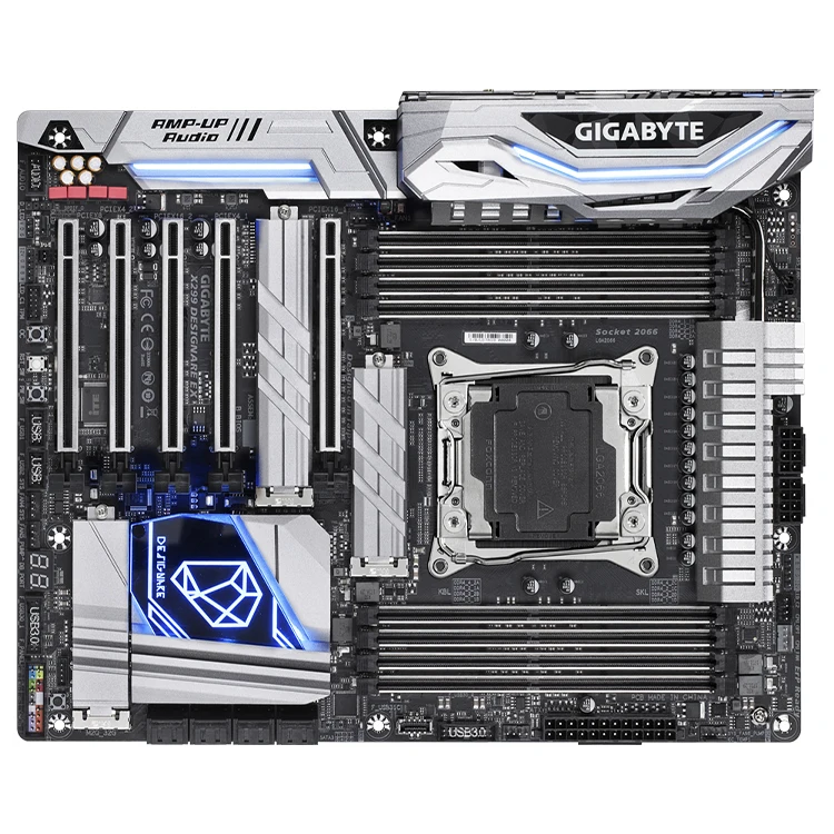 X299 DESIGNARE EX Motherboard with  X299 Chipset LGA 2066 Supports 9th Gen  Core X Series Processors