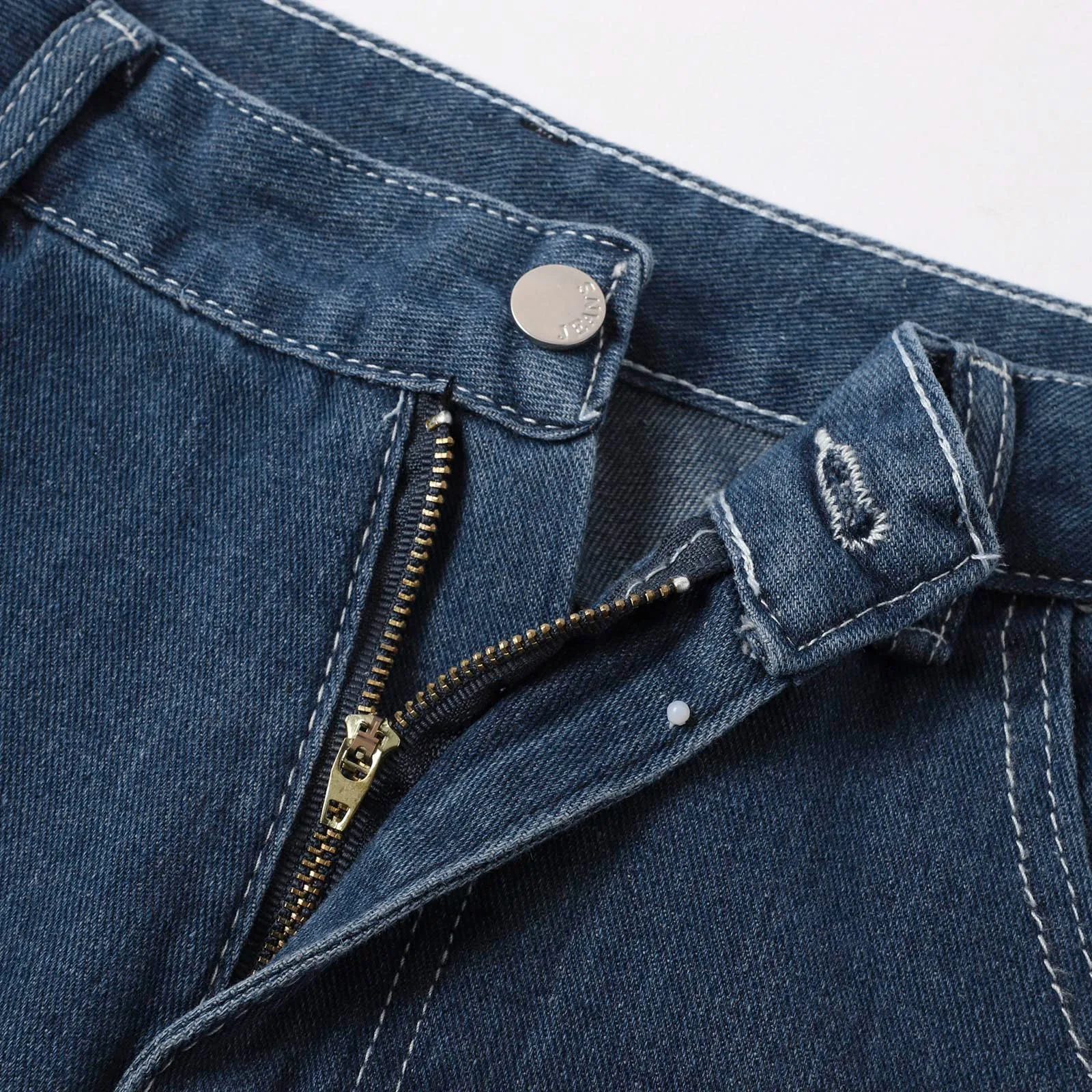 Женская одежда 2000-х годов, брюки, повседневные гладкие мешковатые джинсы Y2k с принтом, уличные расклешенные джинсы с низкой посадкой, популярные корейские джинсовые комбинезоны