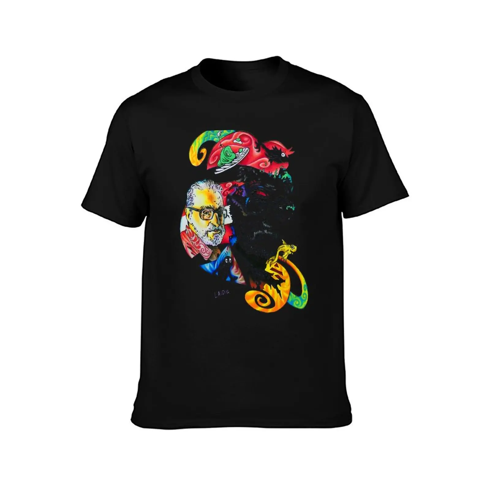 Theodor Seuss Geisel homage T-Shirt Simple Print Design T-Shirt