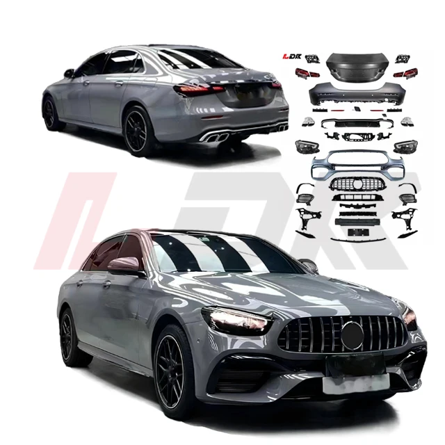 Body Kits for 2009-2015 W212 Convert to 2023 W213 E63 Auto Modified Parts High Quality Original Wholesale Price