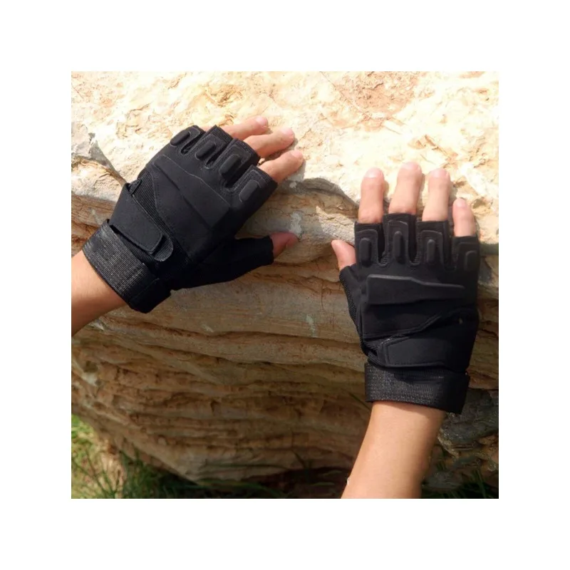 1 Paar Sporthandschuhe, stoßfeste Mountainbike-Handschuhe, atmungsaktiv, rutschfest, zum Sportfahren, Klettern
