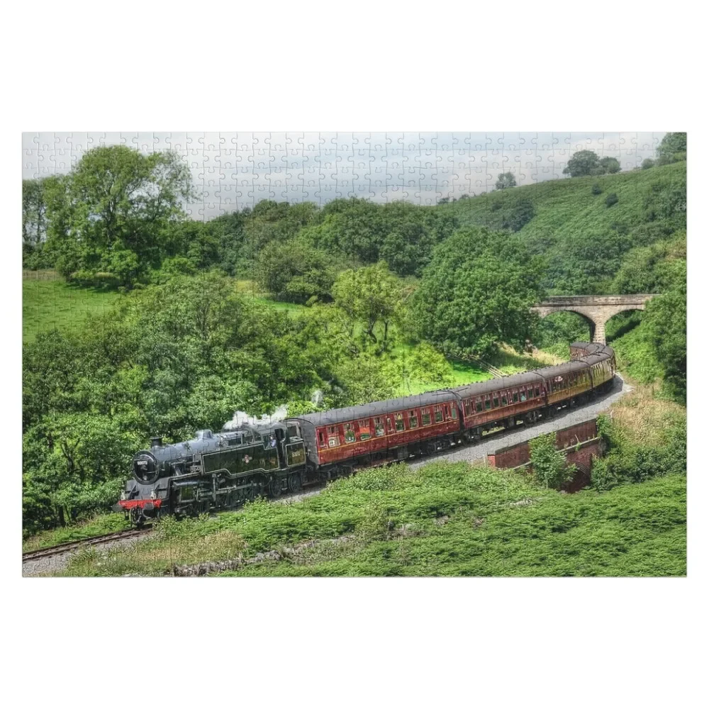 

North Yorkshire Moors Railway Jigsaw Puzzle Wood Animals Personalized Photo Gift Customizeds For Kids Diorama Accessories Puzzle