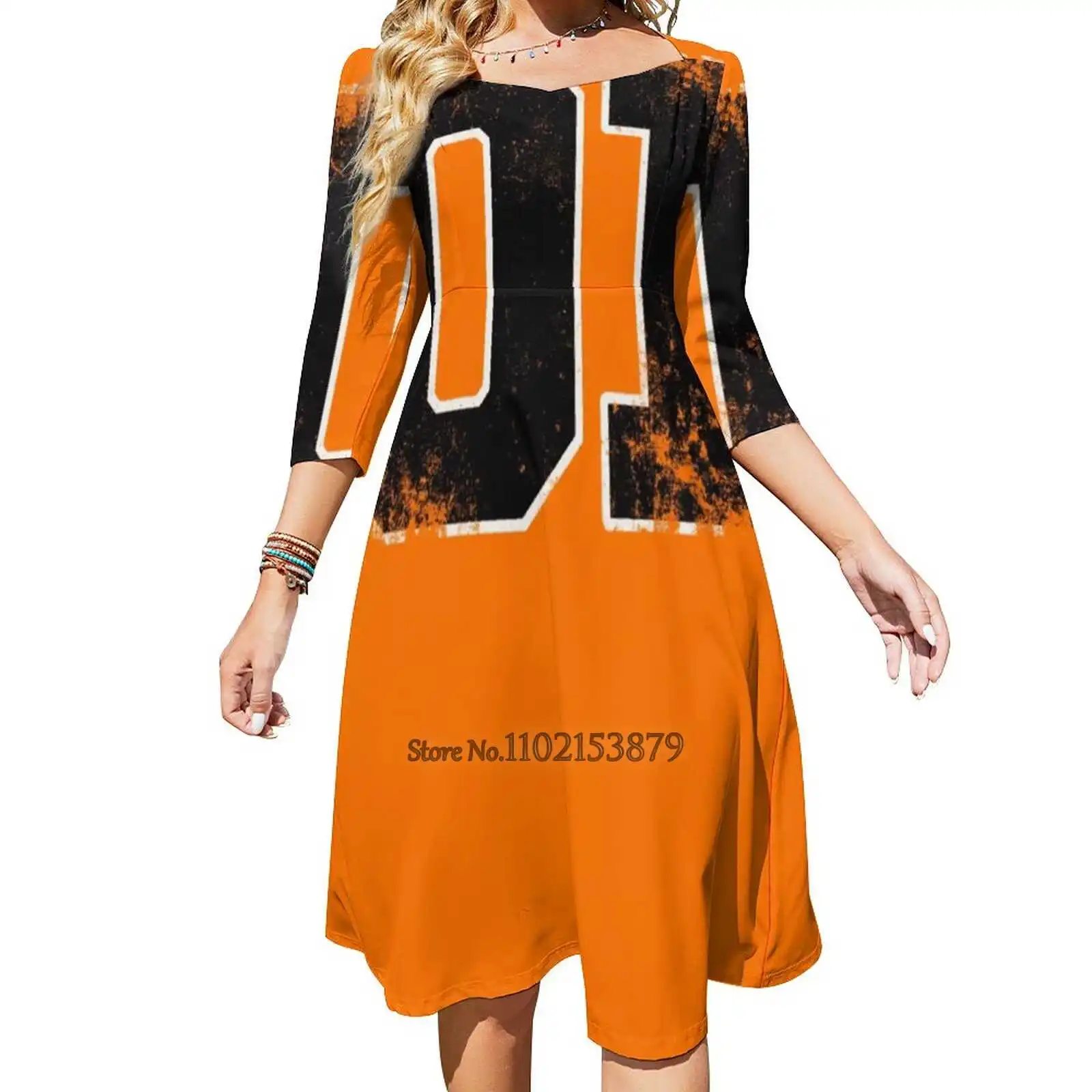 General Lee 01 Square Neck Dress Summer Dress Women Elegant Halter Print Dress Dukes Of Hazzard Hazzard County Bo Luke Daisy