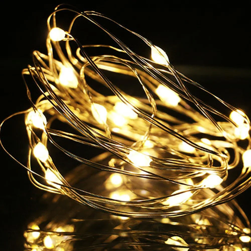 3M LED Mini String Lights Zasilanie bateryjne Mini LED Fairy Light PVC IP42 Wodoodporny na ślub Xmas Garland Party Decor