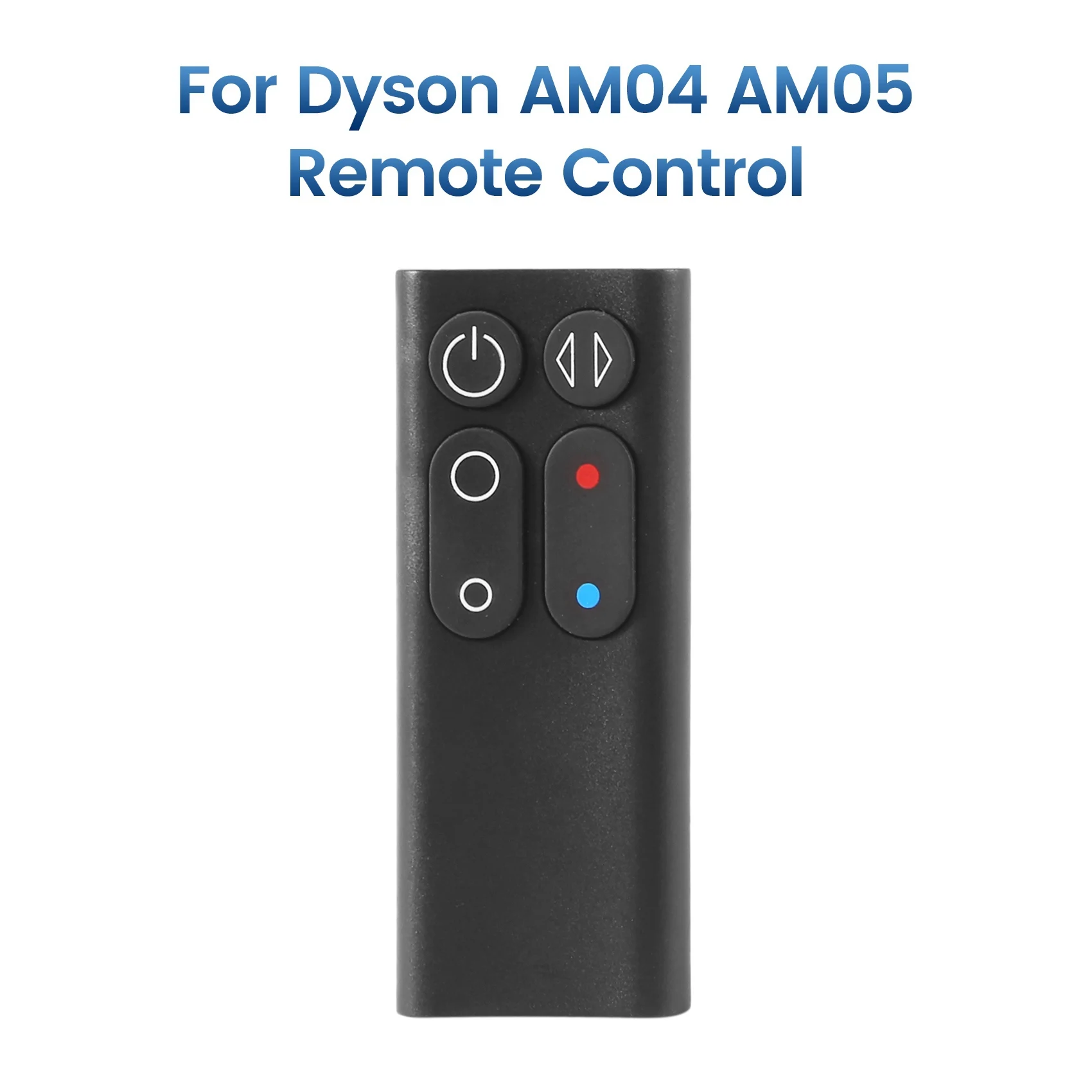 Replacement AM04 AM05 Remote Control for Dyson Fan Heater Models AM04 AM05 Remote Control(Black)