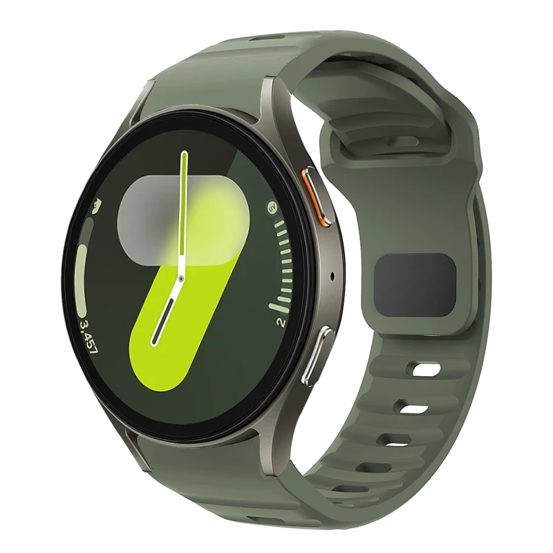 

Силиконовый ремешок для Samsung Galaxy Watch 6 Classic 47 мм 43 мм 4 classic 46 мм 42 мм Браслет Galaxy Watch 5pro 45 мм 4 5 6 7 40 мм 44 мм