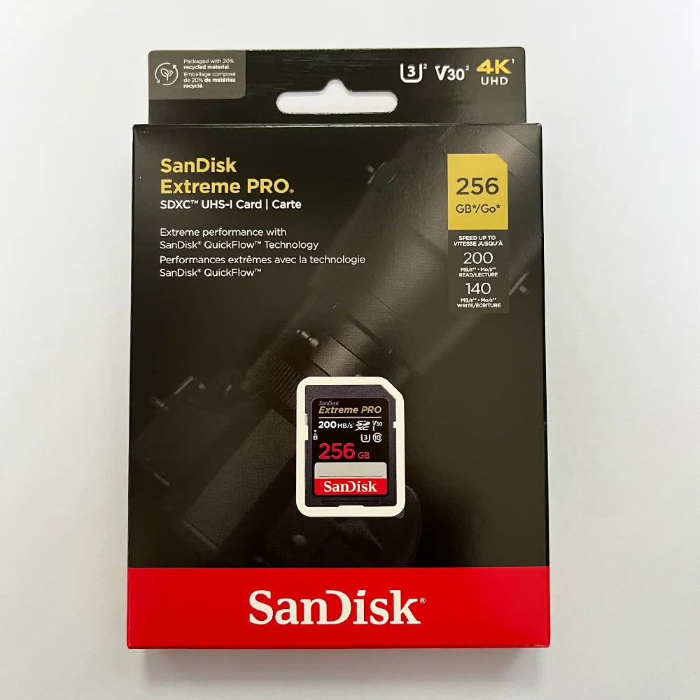 SanDisk Ultra/Extreme/Extreme Pro SD-Karte 32GB SDHC UHS-I 64GB/128GB 256GB SDXC UHS-I Vollformat-SD-Karte für Kamera Full HD Video – Detail 14