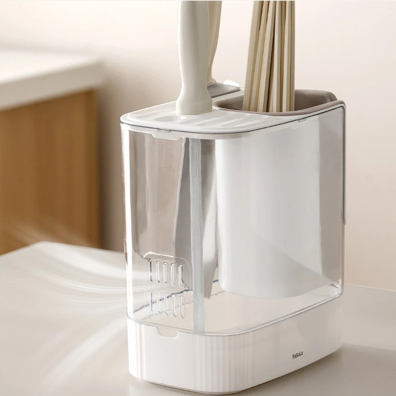 

Многофункциональная подставка для ножей Cream Clean, держатель для художественных ножей с дренажом, съемный, для кухни, подставка для ножей XY40DJ