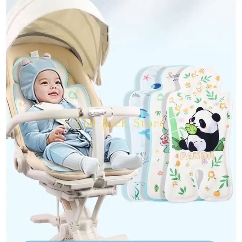 

16FE Baby Pram Cushion Breathable Baby Seats Cushion Pushchair Liners Seats Cooling Pad for Chair