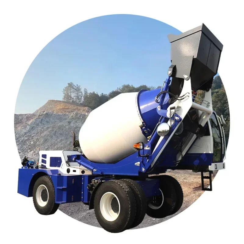 EPA Euro 5 Multifunction Self Loading Concrete Mixer Small Self Loading Concrete Mixer Truck