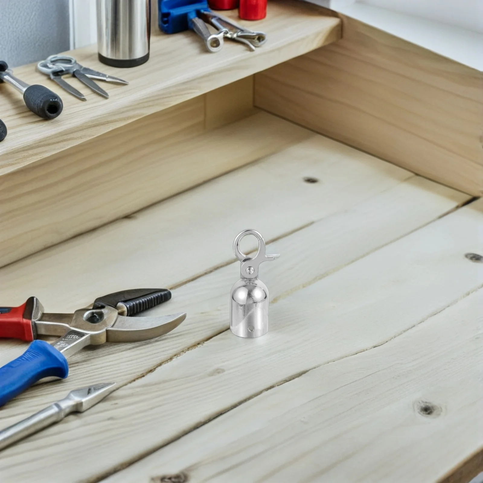 

12Pcs Crowd Control Rope End Caps Zinc Alloy Snap Hook Clip Barrier Rope Stopper for Hotels Airports Exhibition