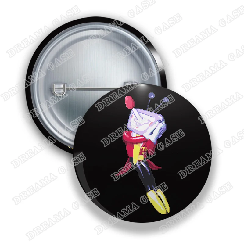 لعبة شعبية شارات Deltarune للإكسسوارات Spamton Tenna Ralsei Kris Susie Undertale زر بروش دبابيس المشجعين الأصدقاء الهدايا