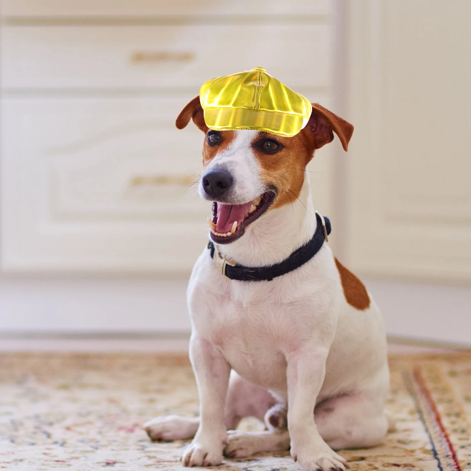 

Stylish Durable Pet Decorative Puppy For Outdoor Wearable Fashionable Funny Head Decor Bright Color Hat Christmas Party Birthday