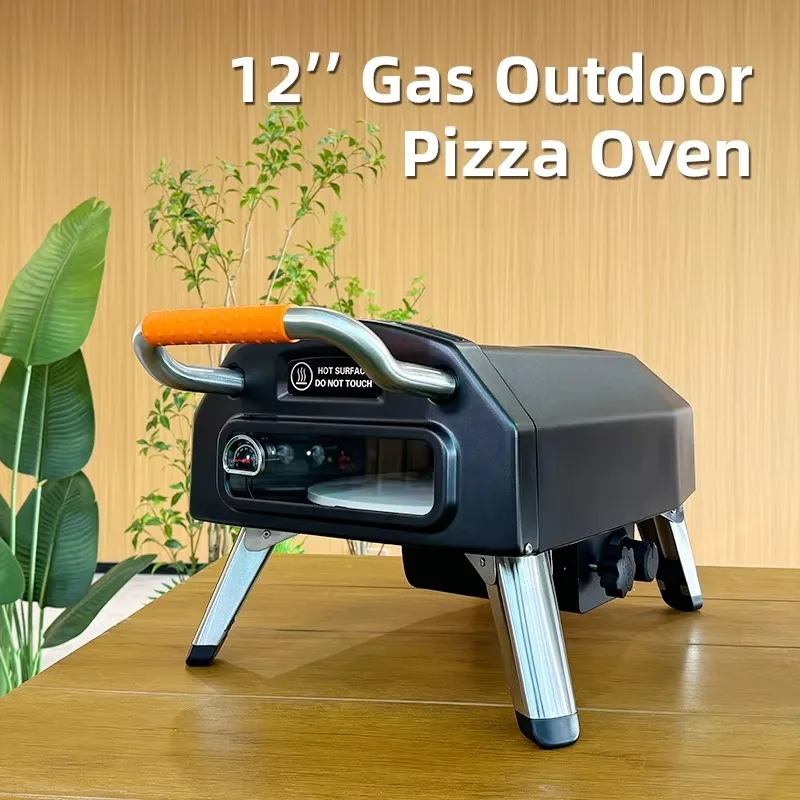 Pizza Oven Rotating Stone Small Outdoor Gas Fire Oven Pizza for Sale