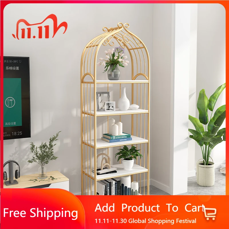 

Metal Nordic Living Room Cabinets Bookcase Bedroom Corner Bar Living Room Cabinets Console Storage Vitrina Trendy Furniture
