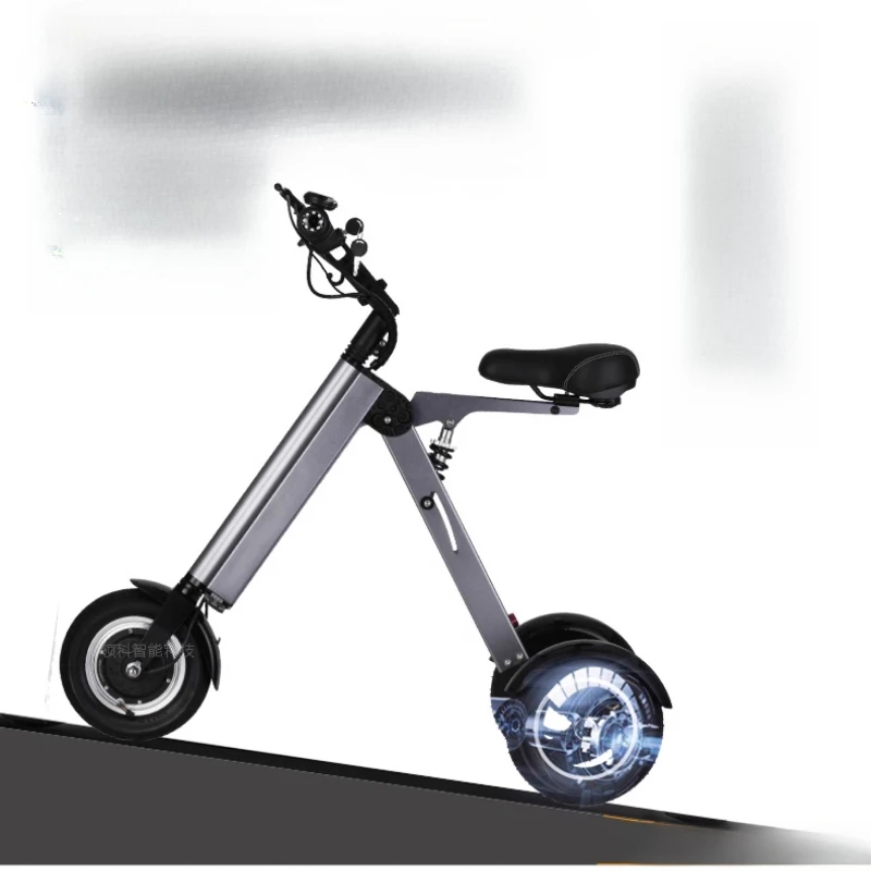 

Folding electric tricycle adult small ultra-light portable mini