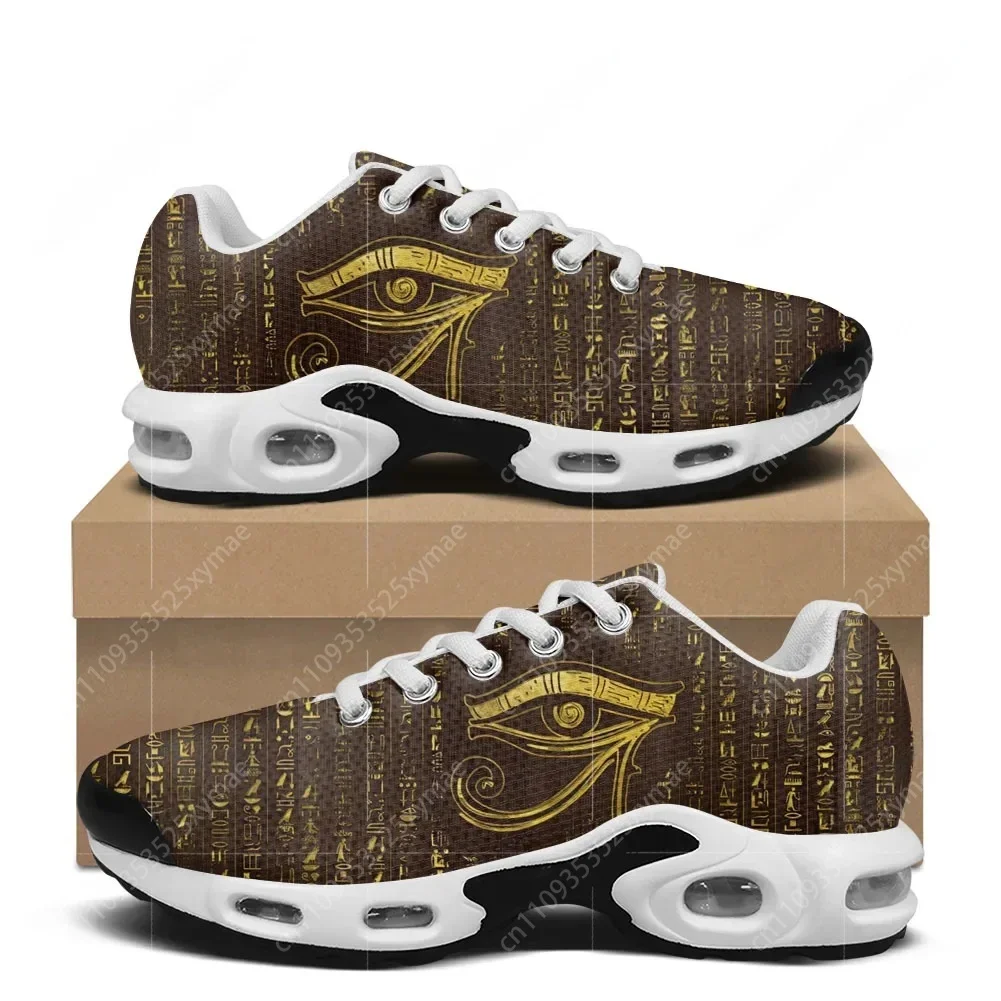 

Horus Egyptian God Eye of Egypt Air Cushion Sneakers Mens Womens Teenager Lightweight Sports Shoes Custom Leisure Mesh Sneaker