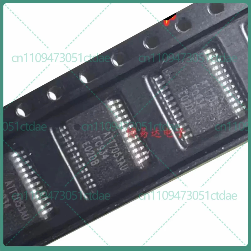 50-200pcs For ATT7053AU QFN-24 Single Phase Energy Metering IC