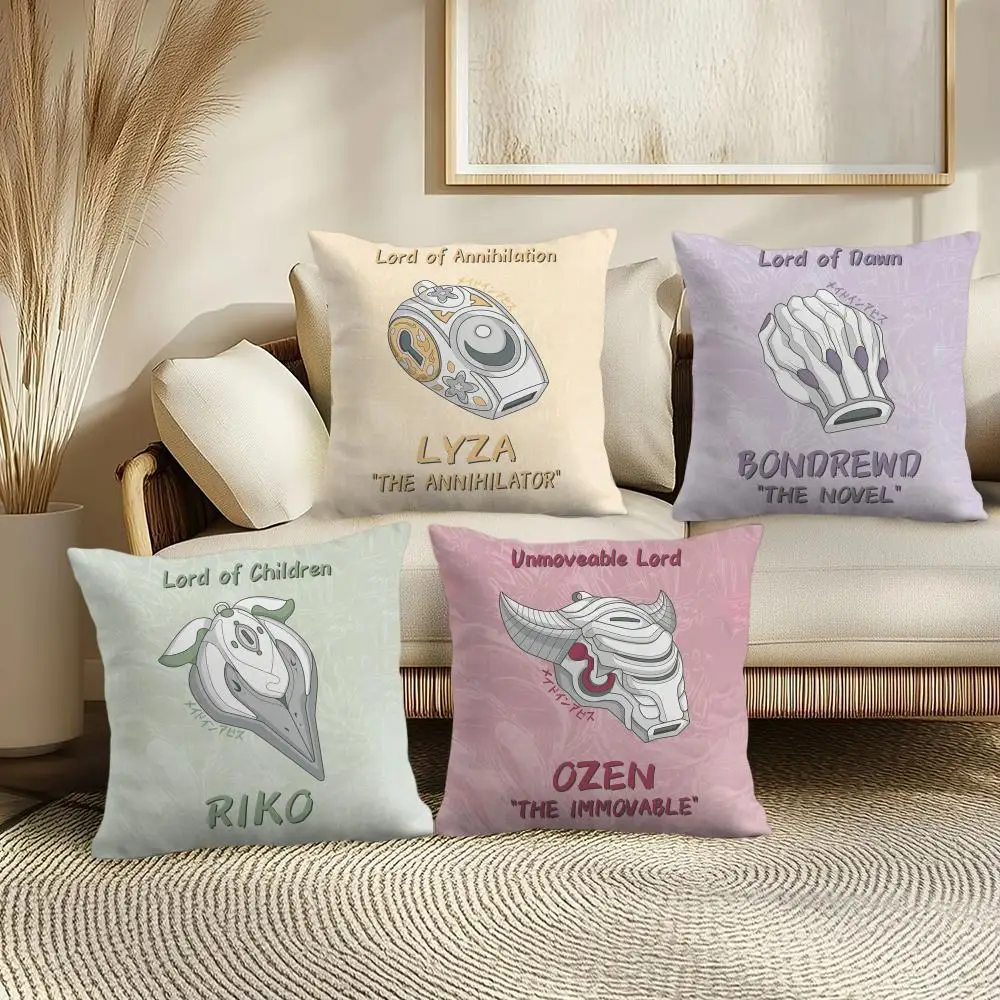 

M-Made In A-Abyss Cushion Cover Soft Plush Throw Pillow Cover | Double-Sided Printed Cushion Case | Cozy Sofa & Home Decor