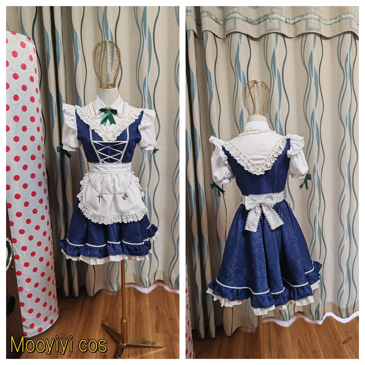 

New Mooyiyi cos Izayoi Sakuya Cosplay costume Halloween Christmas Role Playing Party Comic Dress New customized Touhou Project