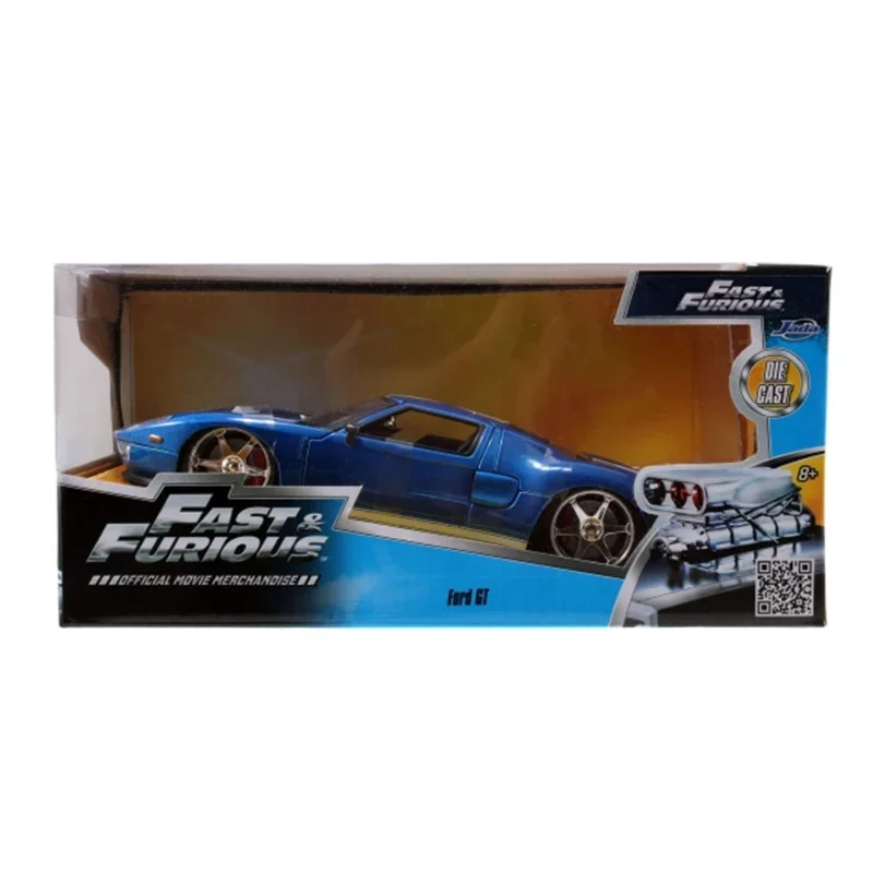 Jada 1:24 2005 Ford GT car toy  Diecast  toys for boys  Metal  cars gift