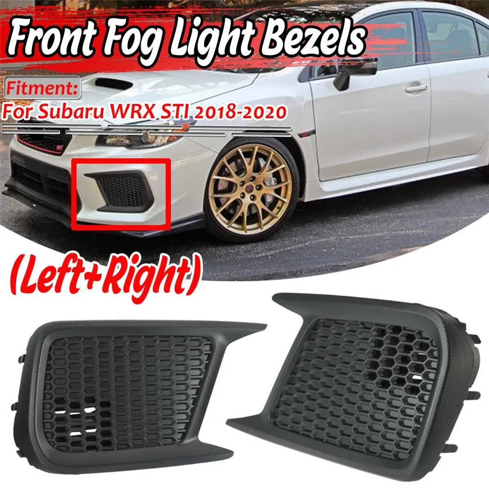 

Car Front Fog Light Bezel Guard for Subaru WRX STI 2018-2019 Front Right