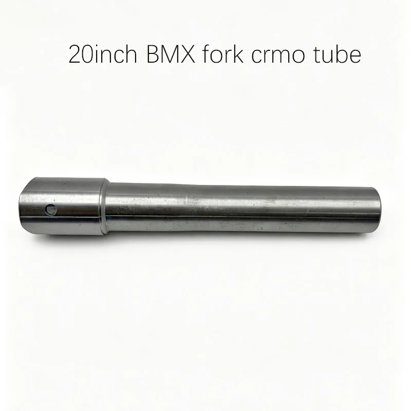 20inch BMX fork crmo tube 28.6*165mm Tooth pattern M24 total length 210mm weight 445g silver