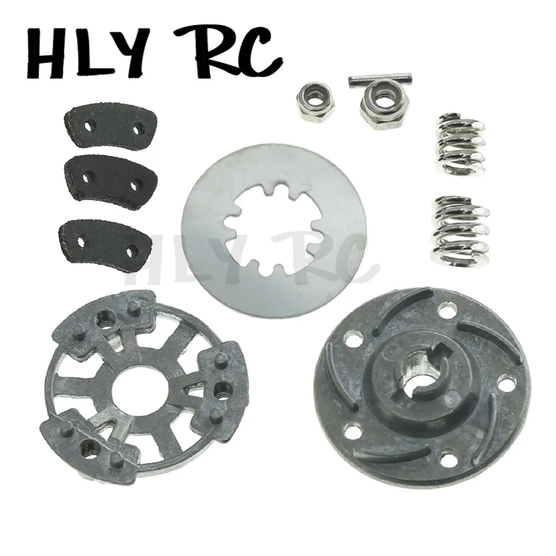 Metal Slipper Clutch Rebuild Kit Slipper Pressure Plate & Hub 5552X 5556 for Traxxas Slash 4X4 Rustler Bandit Jato Upgrade Parts