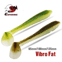 KESFISHING Swimbait Vibro Fat Señuelo de Silicona para Lucio