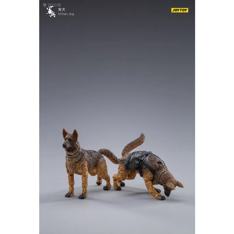 JOYTOY Oryginalny 1/18 gotowy produkt ruchome żołnierze Seria Mobilny pies wojskowy Figurka Model Zabawki Model Prezenty Dla chłopców