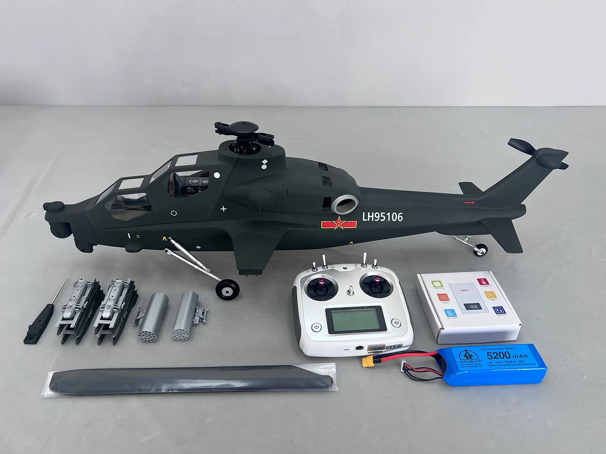 

Roban RTF 470, размер Z-10, радиоуправляемый вертолет, 2-лопастная модель GPS