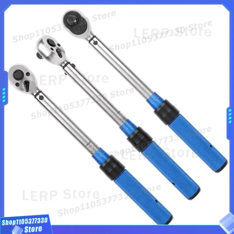 Adjustable Metric Torque Wrench High Precision for Car Motorcycle Maintenance Lightweight Comfort Handle Tool Lightweight