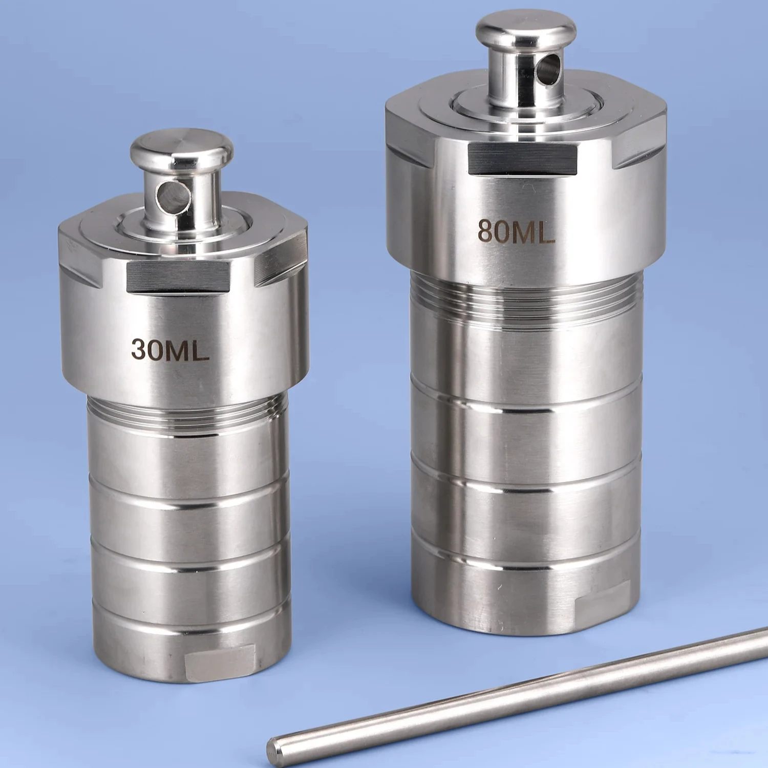 Factory Hot Sale Lab Use PTFE Hydrothermal Synthesis Reactor 5ml to 500ml Reaction Kettle with 220v Pressure Vessel