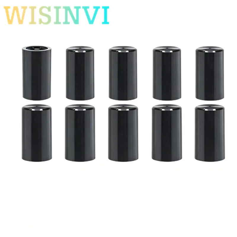 10Pcs Plastic Potentiometer Knob Cap 9.5x15mm 6mm Spline Shaft Rotary Encoder Switch Knob Audio Amplifier Volume Control Knob