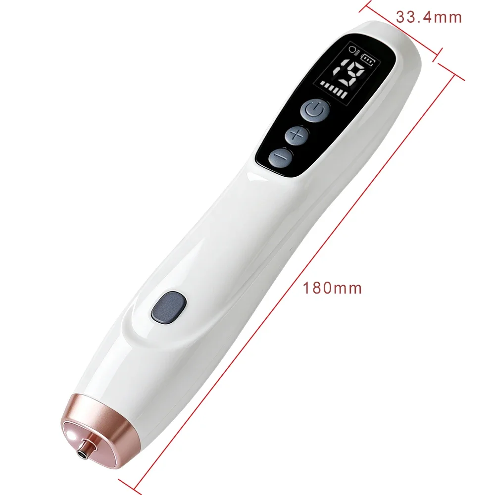 Professionelles 9-Stufen-LCD-Display Fibroblast-Plasma-Pen Augenlidstraffung Hautflecken-Entferner Muttermale Warzenentferner Schönheitsgerät für Zuhause – Detail 17