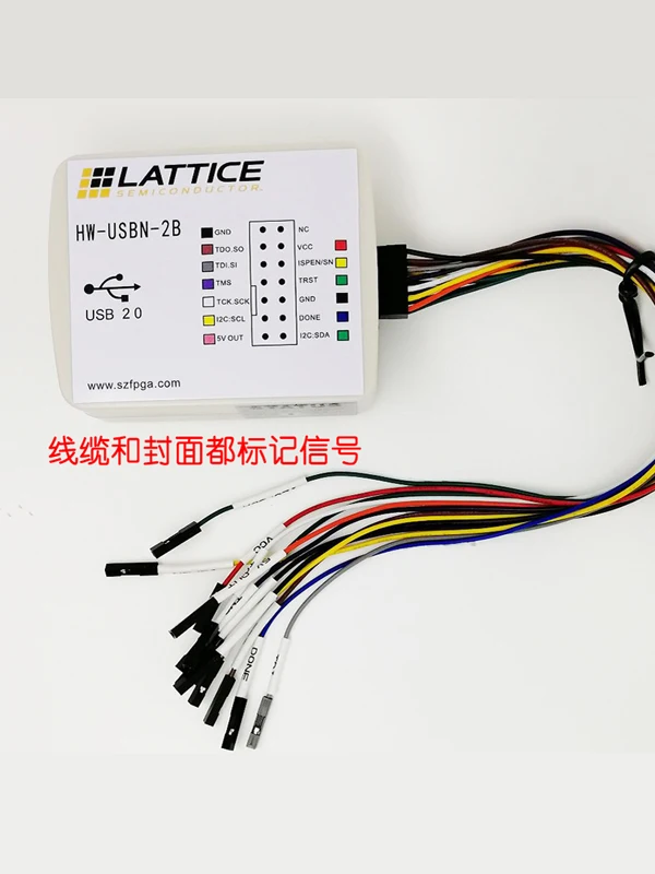 Lattice Downloader High Speed Programmer HW-USBN-2B Fpga Simulator Ispdown Burner