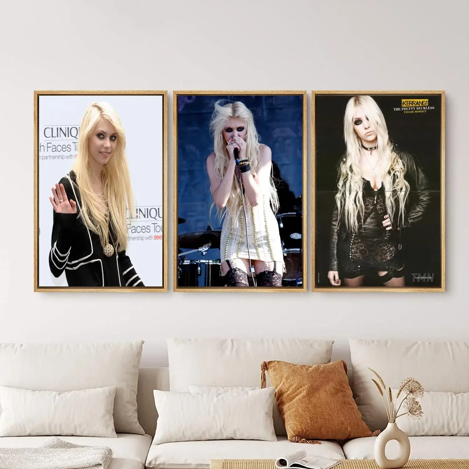 Taylor Momsen Poster Painting 24x36 Wall Art Canvas Posters Personalized Gift Modern Family bedroom Decoration Art Poster