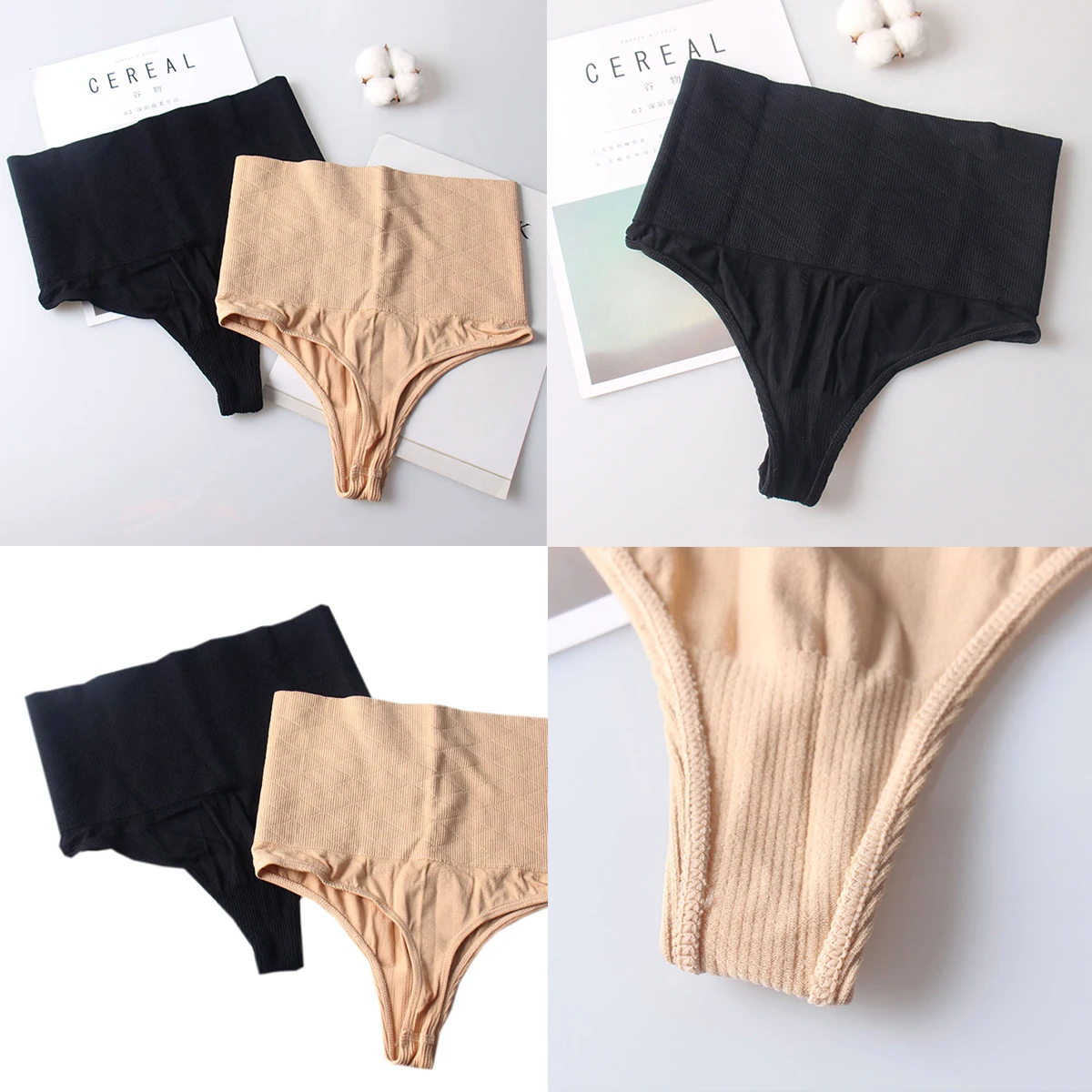 Slimming and Slimming High-waisted Panties Post-Partum Hot Push Tummy Slimming Body Shaping Thong Sexy Tummy Tuck Underwear