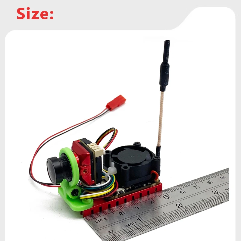 Slonwake-長距離fpvワイヤレス送信機,rcクワッドコプター部品用カメラ,1000mw,vtx,cmos 1500tvl,b19,5.8g,1w