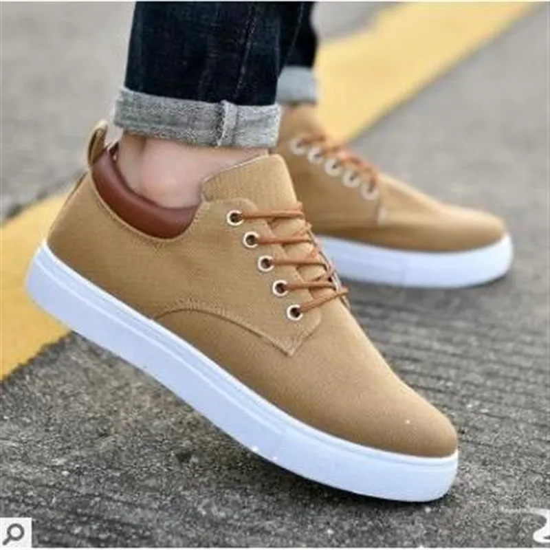 

Корейские дышащие мужские повседневные парусиновые кроссовки Sport oes, удобные модные низкие кроссовки для молодежи, весна-осень