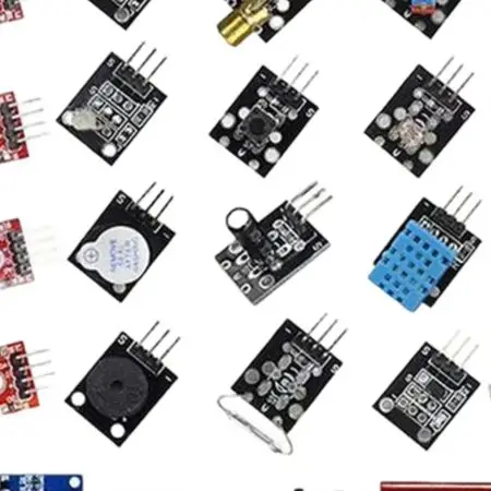 37/45 Sensors for Kit 37 In 1 Sensor Kit For Arduino With 5V Power Supply And Resources Plastic Box For Straightforward Mounting