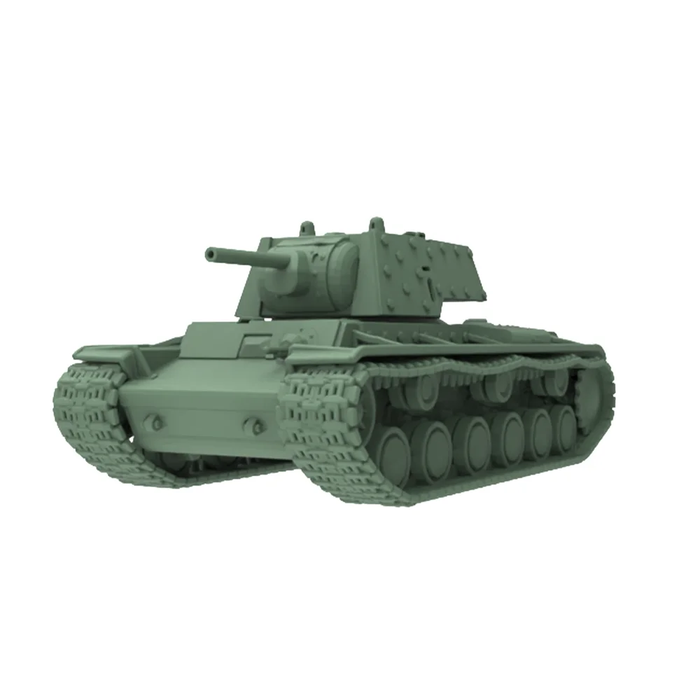 

1/220 1/160 1/87 SSMODEL SS859 Railway Military Model Kit Soviet KV-1E Medium Tank