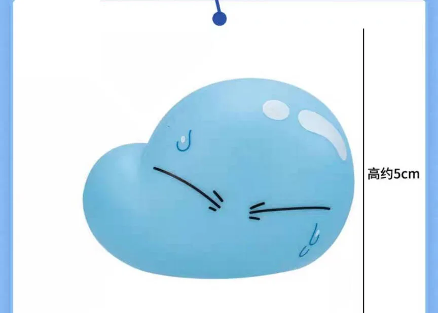 5cm 4 Pçs/lote kawaii menor preço japonês original anime figura Rimuru Tempest figura de ação brinquedos modelo colecionável para meninos