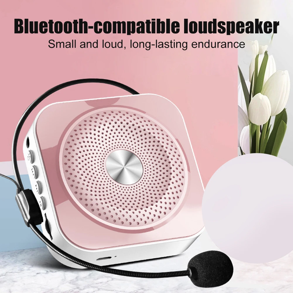 แบบพกพา Bluetooth-ใช้งานร่วมกับเครื่องขยายเสียงลำโพงแบบพกพาสำหรับครูเครื่องเล่นเพลงแฮนด์ฟรี Office Meeting อุปกรณ์เสริม