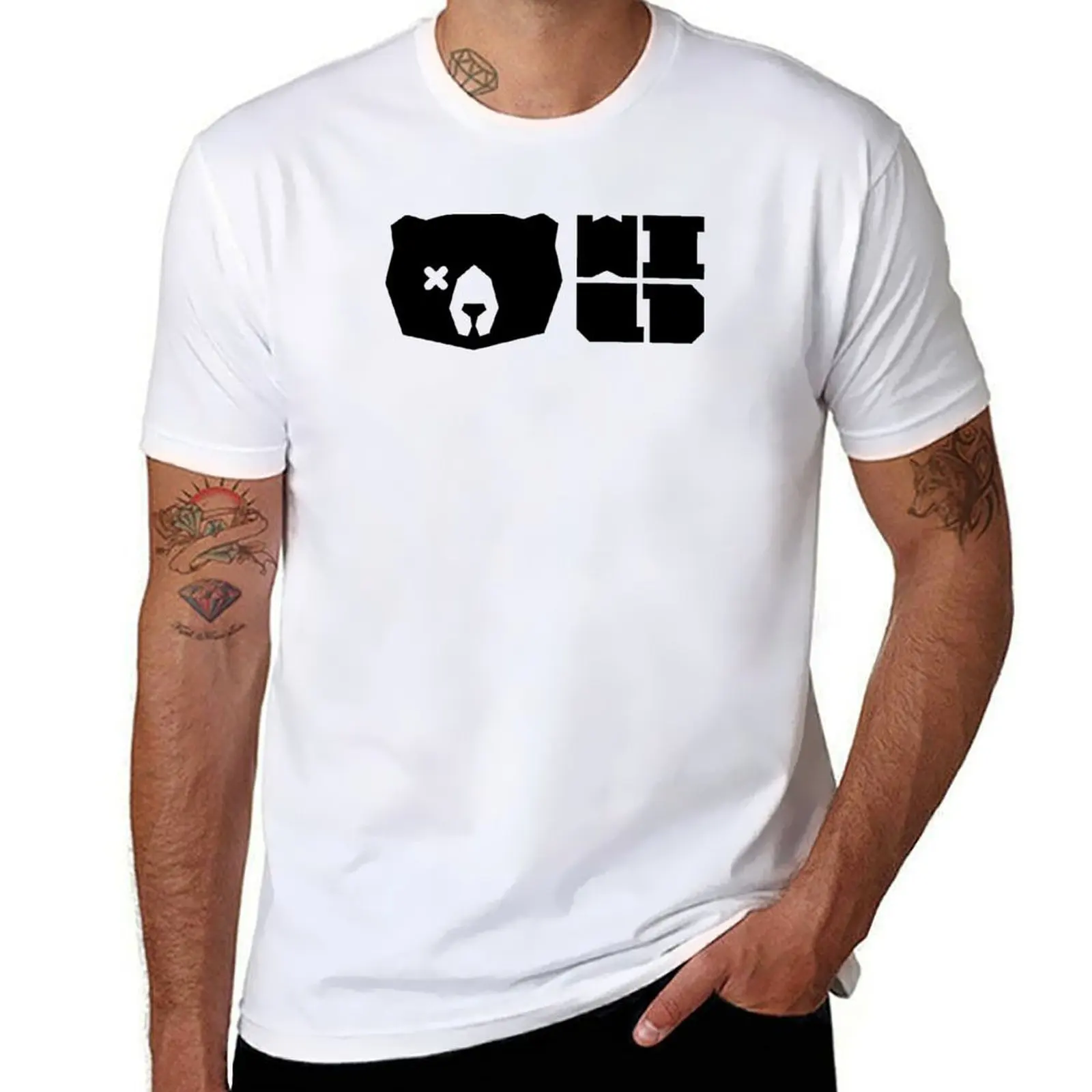 Wild SIDE - Black T-Shirt t shirt man cotton man t shirts cotton T-Shirt