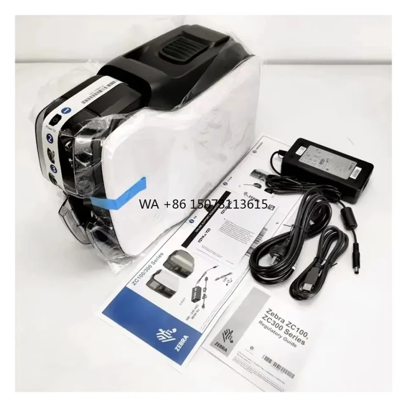 

Система безопасной идентификационной карты Zebra ZC100 — односторонняя машина для производства пластиковых карт из ПВХ с USB-портом