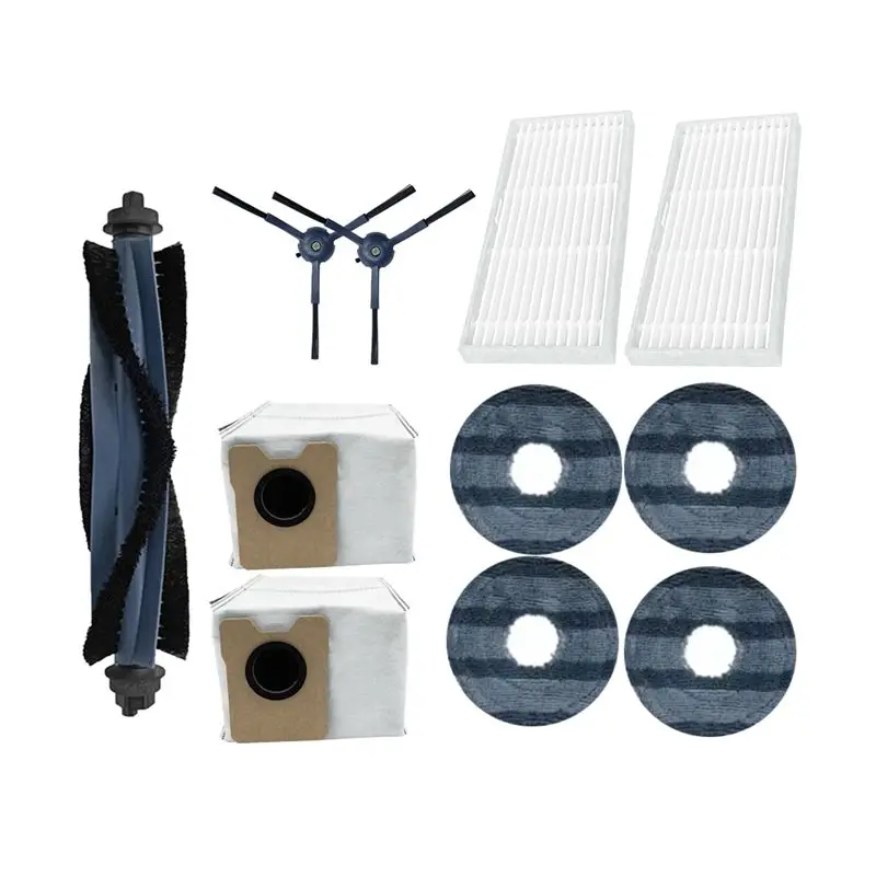 A93E-For Eufy Omni C20 Vacuum Cleaner Accessories Cleaner Parts Replacement Main Side Brush Mop Filter Dust Bags