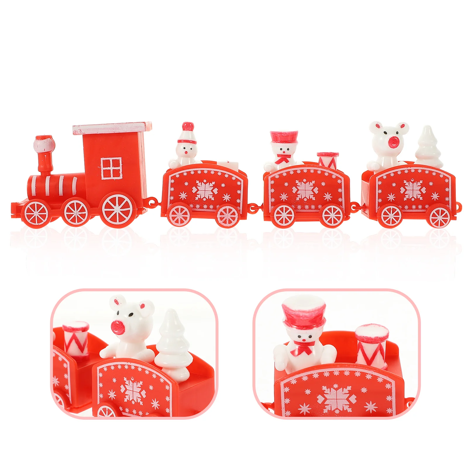 Christmas Decoration Mini Christmas Train Christmas Decor Baking Train Decor Party Decor Christmas Train Set