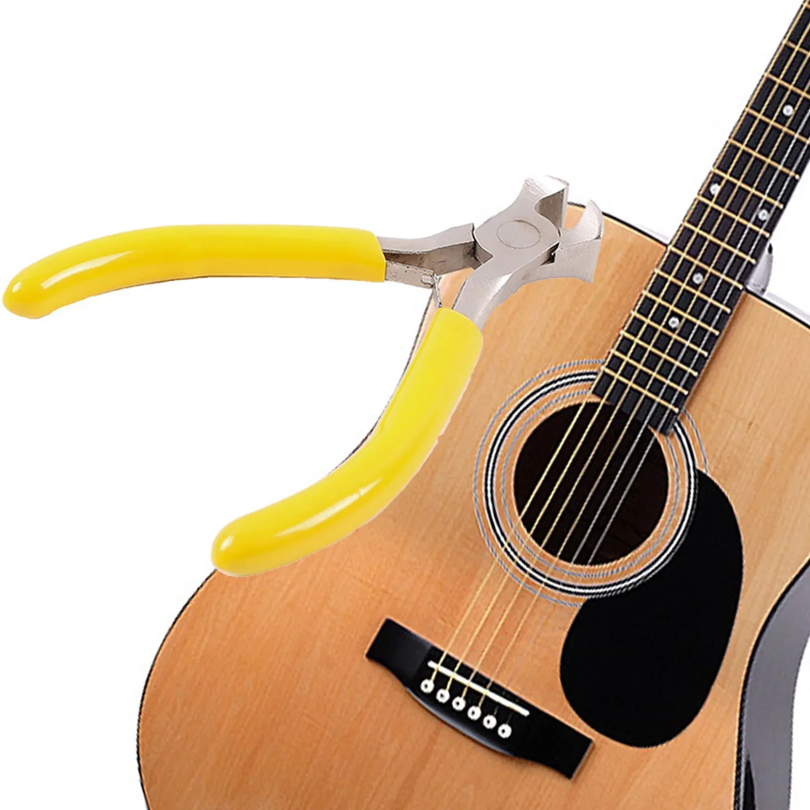 

5 Inch Electric Guitar Pliers Steel Head Bass Fret Repair Tool For Stringed Musical Instruments Cutting Pliers