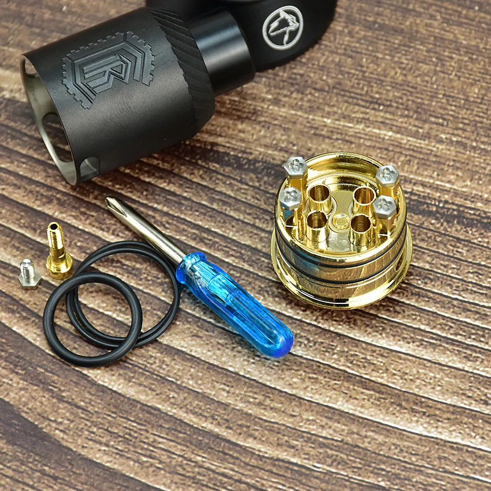 Vape Klassieke Stijl Herladen Rda V1.2 Stijl 304ss Rebuildable Tank Vape Verstuiver 1:1 Stijl Rda Tank Verstuiver Rda